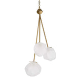 Geometrical Glass 3-Light Pendant Lamp | Uttermost Geodesic