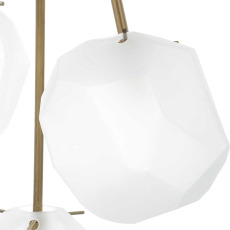 Geometrical Glass 3-Light Pendant Lamp | Uttermost Geodesic