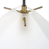 Frosted Glass Pendant Lamp | Uttermost Geodesic