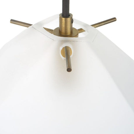 Frosted Glass Pendant Lamp | Uttermost Geodesic