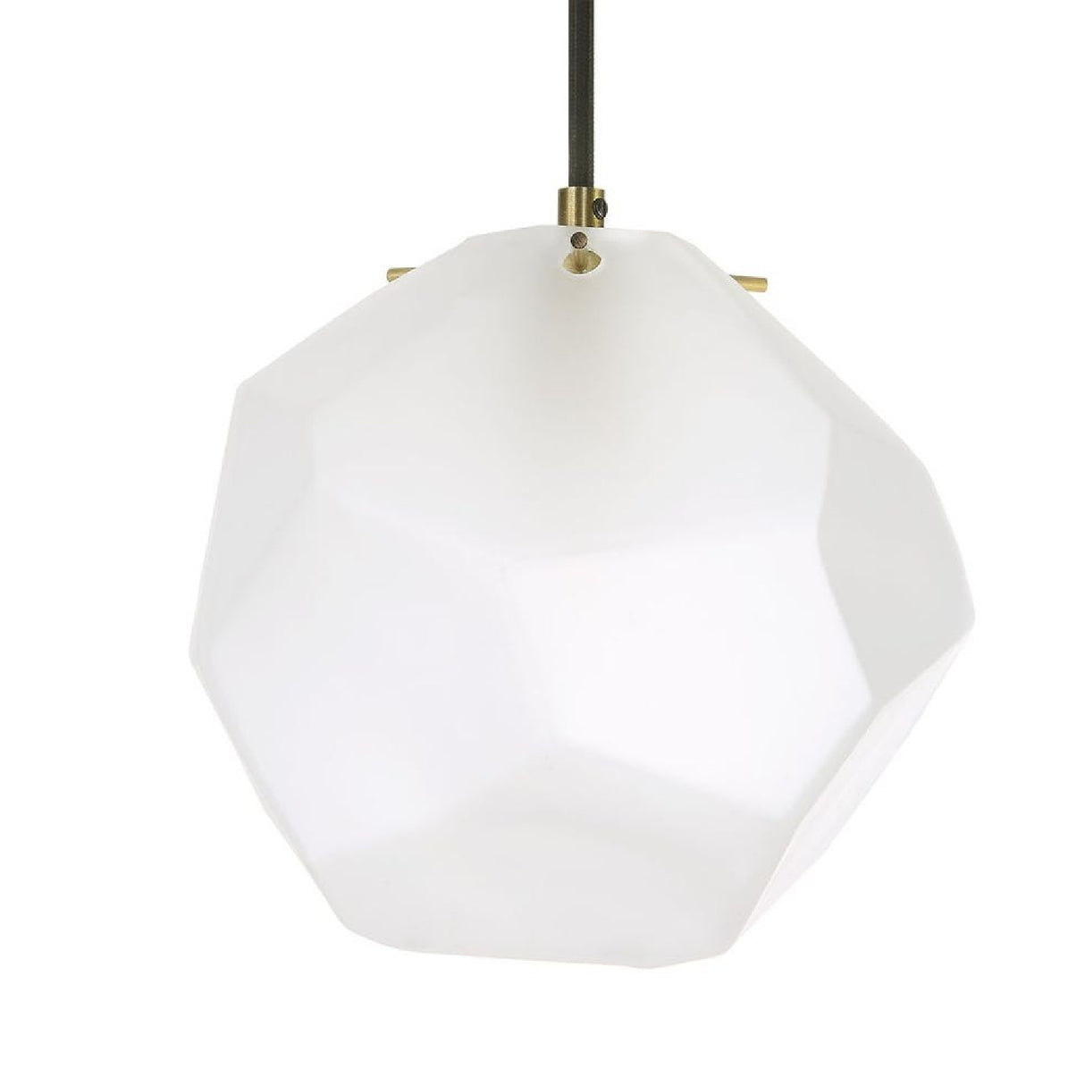 Frosted Glass Pendant Lamp | Uttermost Geodesic