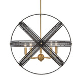 Bronze Band Sphere Pendant Lamp | Uttermost Spherical - www.oroa.com