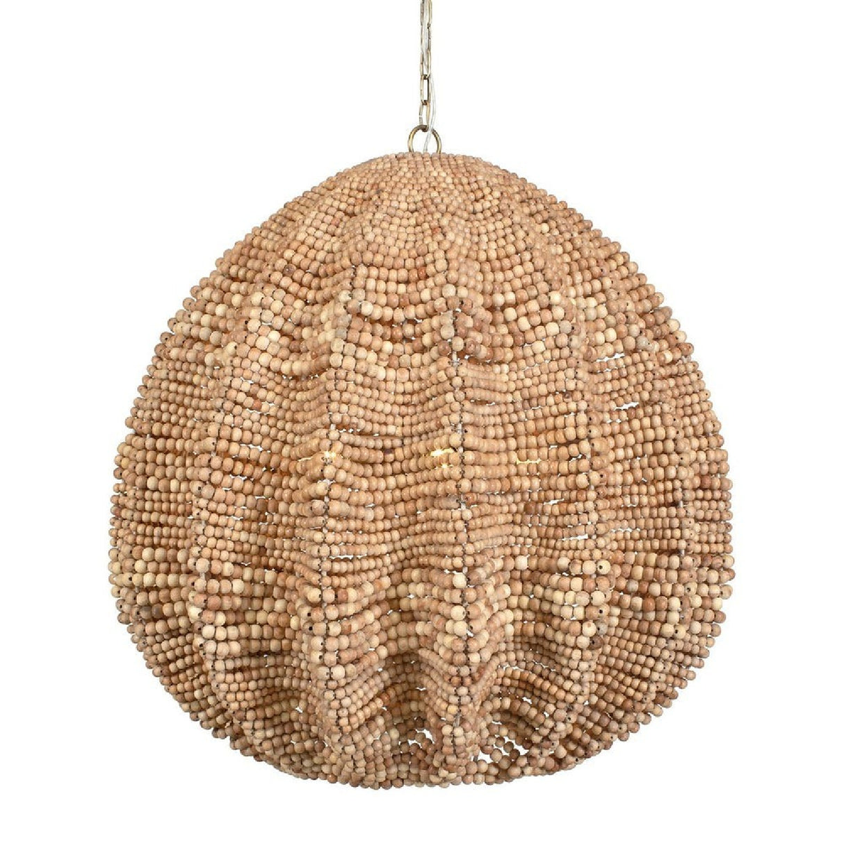 Natural Wooden Beads Pendant Lamp | Uttermost Kauri - www.oroa.com