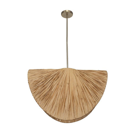 Natural Raffia Pendant Lamp | Uttermost Bend