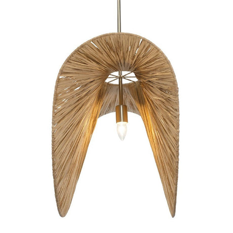 Natural Raffia Pendant Lamp | Uttermost Bend