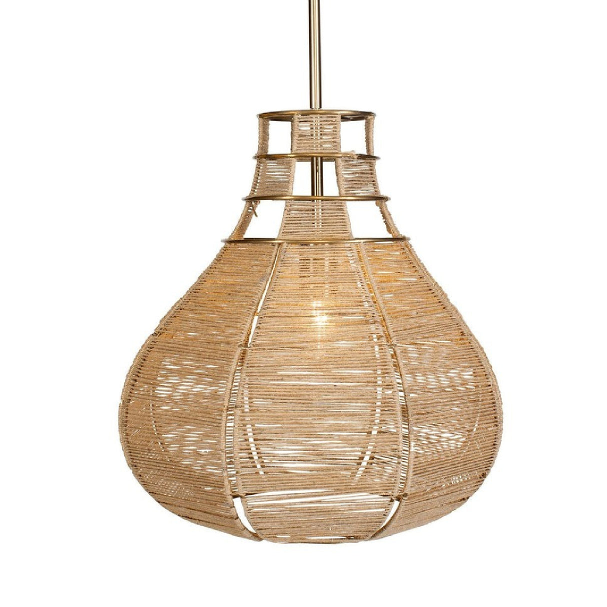 Natural Rope Pendant Lamp | Uttermost Hestia