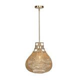 Natural Rope Pendant Lamp | Uttermost Hestia