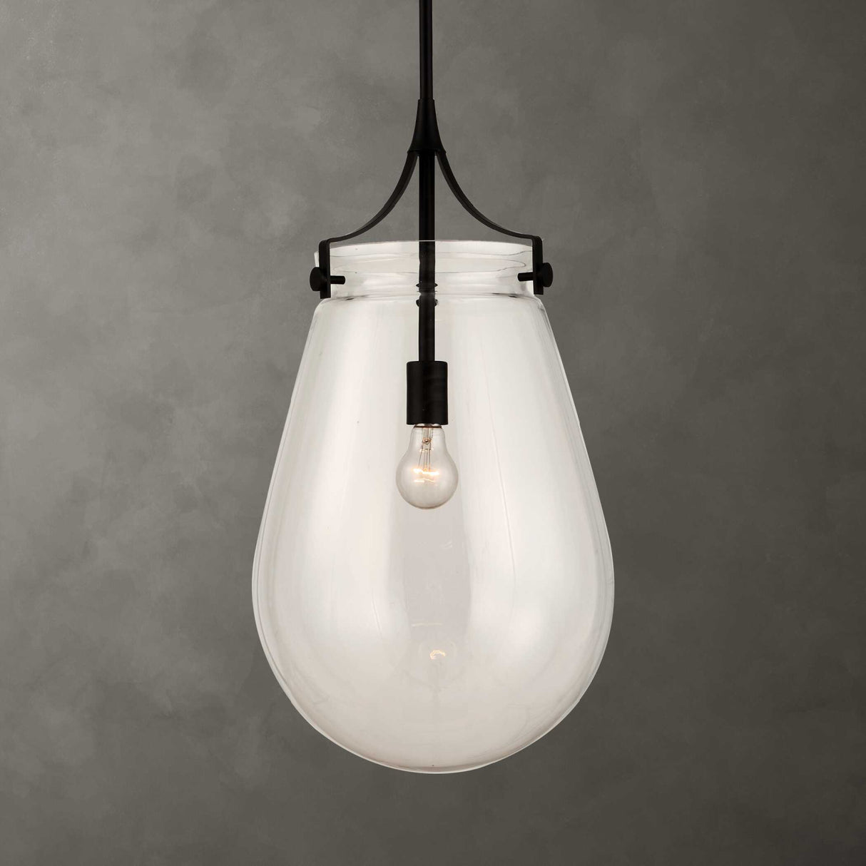 Modern European furniture - Draped Glass Pendant Lamp - www.oroa.com
