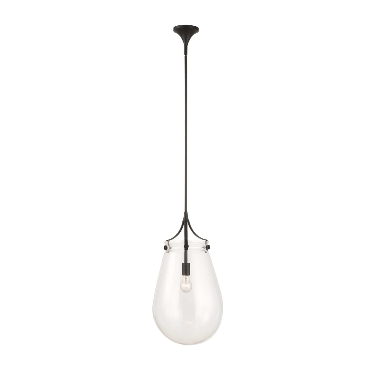 Modern European furniture - Draped Glass Pendant Lamp - www.oroa.com