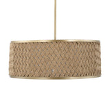 Woven Rattan 4-Light Pendant Lamp | Uttermost Pinchot