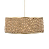 Woven Rattan 4-Light Pendant Lamp | Uttermost Pinchot
