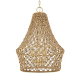 Knotted Beige Rope Pendant Lamp | Uttermost Macrame