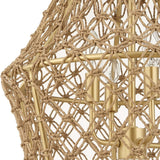 Knotted Beige Rope Pendant Lamp | Uttermost Macrame