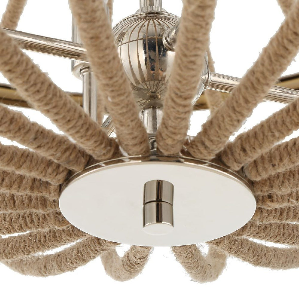 Twisted Rope Wrapped Pendant Lamp | Uttermost Lovelock - www.oroa.com