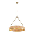 Woven Cane 9-Light Pendant Lamp | Uttermost Ladakh - www.oroa.com