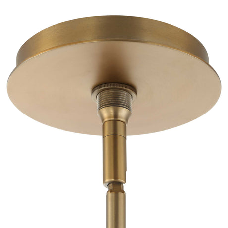 White Linen 4-Light Pendant Lamp | Uttermost Cresson