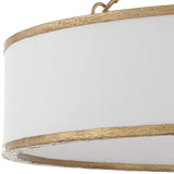 Gold Framed 8-Light Pendant Lamp | Uttermost Algiers