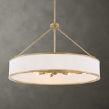 Gold Framed 8-Light Pendant Lamp | Uttermost Algiers