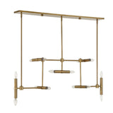 Antique Brass 14-Light Chandelier | Uttermost Cadre