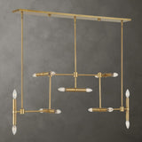 Antique Brass 14-Light Chandelier | Uttermost Cadre