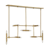 Antique Brass 14-Light Chandelier | Uttermost Cadre