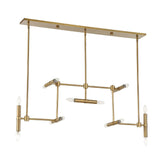 Antique Brass 14-Light Chandelier | Uttermost Cadre