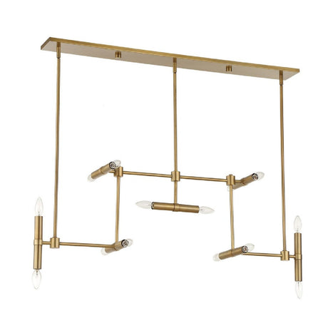 Antique Brass 14-Light Chandelier | Uttermost Cadre