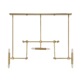 Antique Brass 14-Light Chandelier | Uttermost Cadre