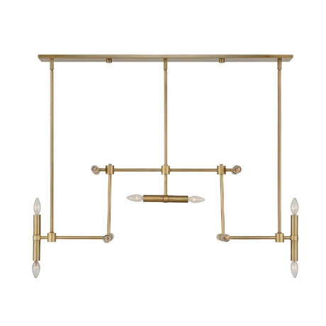 Antique Brass 14-Light Chandelier | Uttermost Cadre