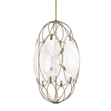 Oval Glass 6-Light Pendant Lamp | Uttermost Valencia