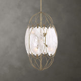 Oval Glass 6-Light Pendant Lamp | Uttermost Valencia