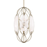 Oval Glass 6-Light Pendant Lamp | Uttermost Valencia