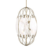 Oval Glass 6-Light Pendant Lamp | Uttermost Valencia
