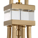 Brass Framed Lantern Pendant Lamp | Uttermost Montreal