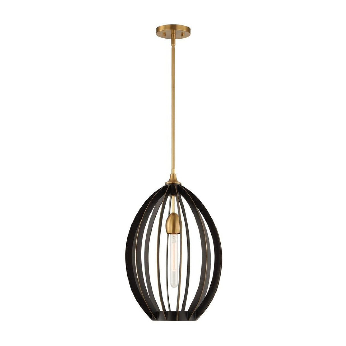 Bronze Oval Pendant Lamp | Uttermost Darby