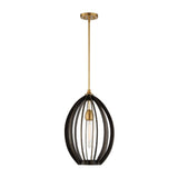 Bronze Oval Pendant Lamp | Uttermost Darby