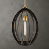 Bronze Oval Pendant Lamp | Uttermost Darby