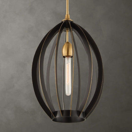 Bronze Oval Pendant Lamp | Uttermost Darby