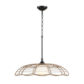 Modern European furniture - Scalloped Indoor/Outdoor Pendant Lamp - www.oroa.com