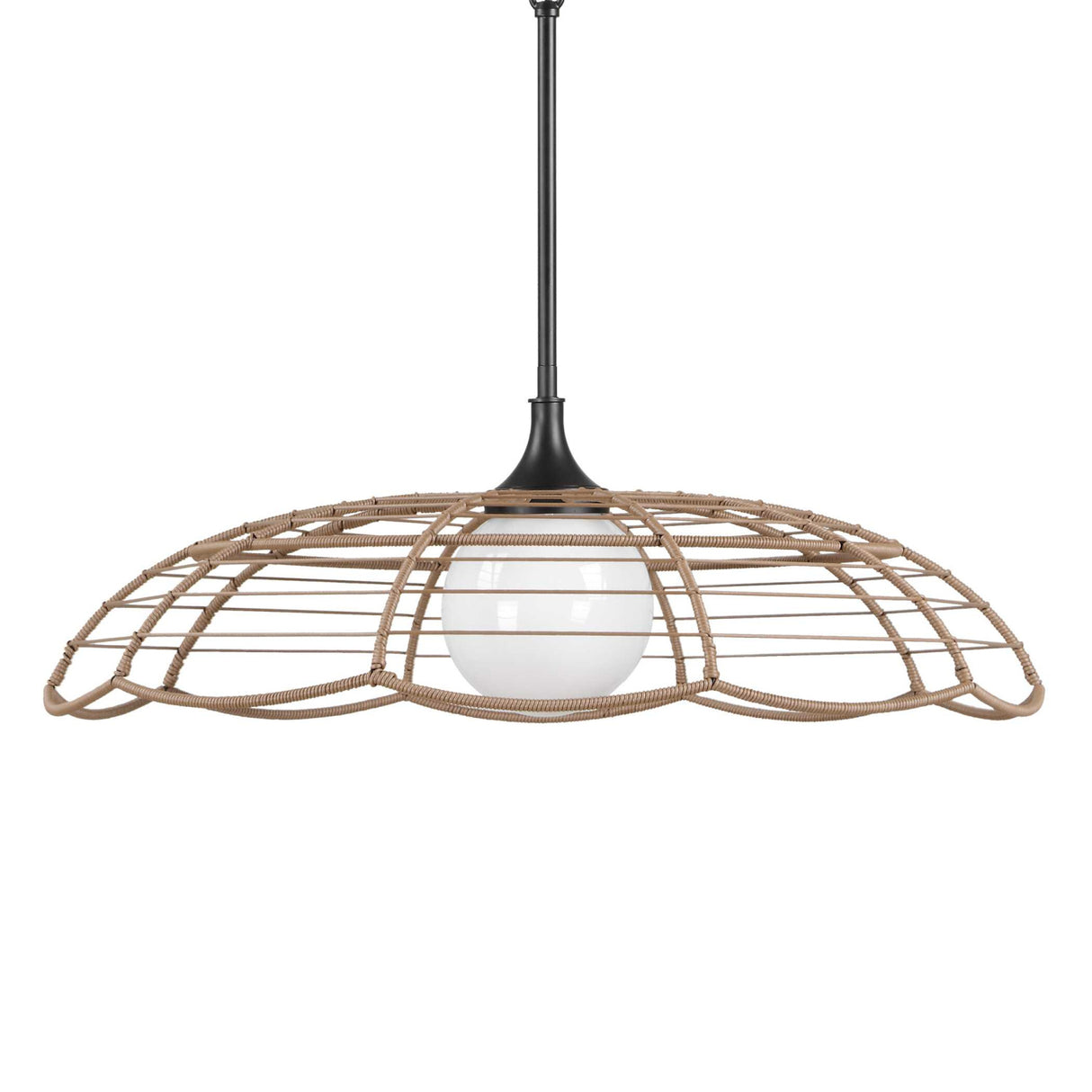 Modern European furniture - Scalloped Indoor/Outdoor Pendant Lamp - www.oroa.com