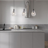 Watered Glass Mini Pendant Lamp | Uttermost Campester - www.oroa.com
