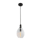 Watered Glass Mini Pendant Lamp | Uttermost Campester - www.oroa.com