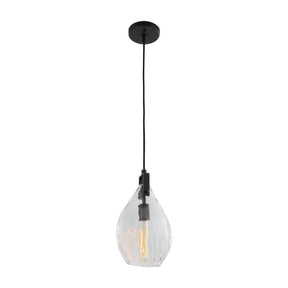 Watered Glass Mini Pendant Lamp | Uttermost Campester - www.oroa.com
