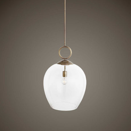 Blown Glass Pendant Lamp | Uttermost Calix - www.oroa.com