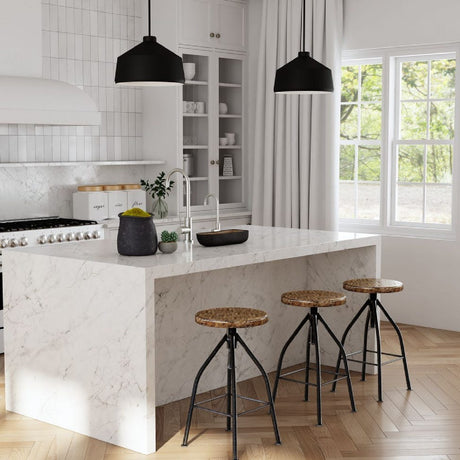 Black Metal Pendant Lamp | Uttermost Holgate