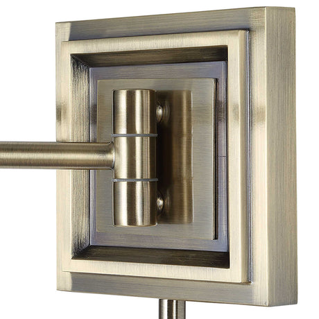 Modern European furniture - Black Leather Look Wall Lamp - www.oroa.com