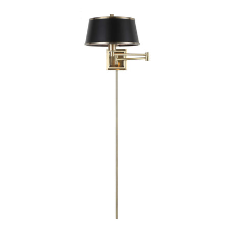 Modern European furniture - Black Leather Look Wall Lamp - www.oroa.com