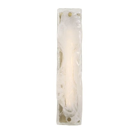 White Swirl Glass Wall Lamp | Uttermost Taffy - www.oroa.com