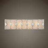 Swirl Glass 4-Light Vanity Lamp | Uttermost Rene - www.oroa.com