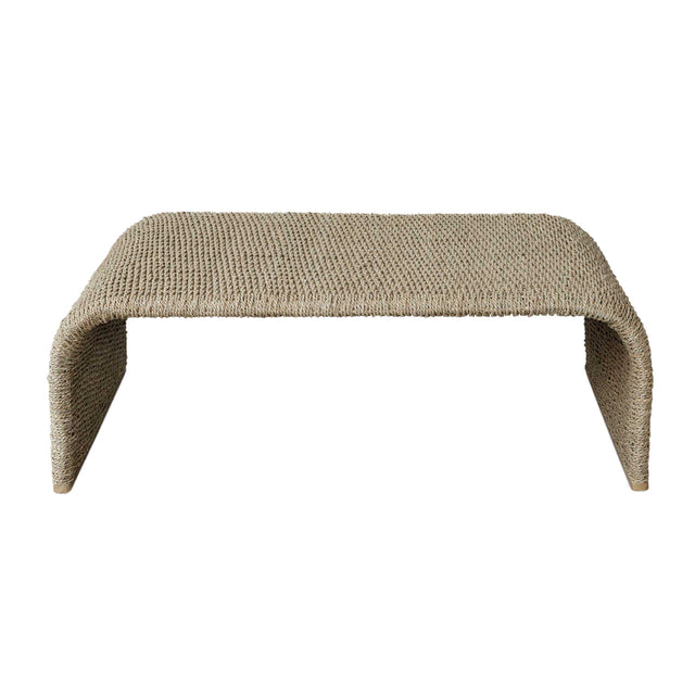 Modern European furniture - Woven Seagrass Coffee Table - www.oroa.com